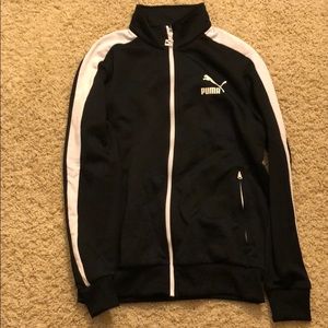Black Puma Track Top